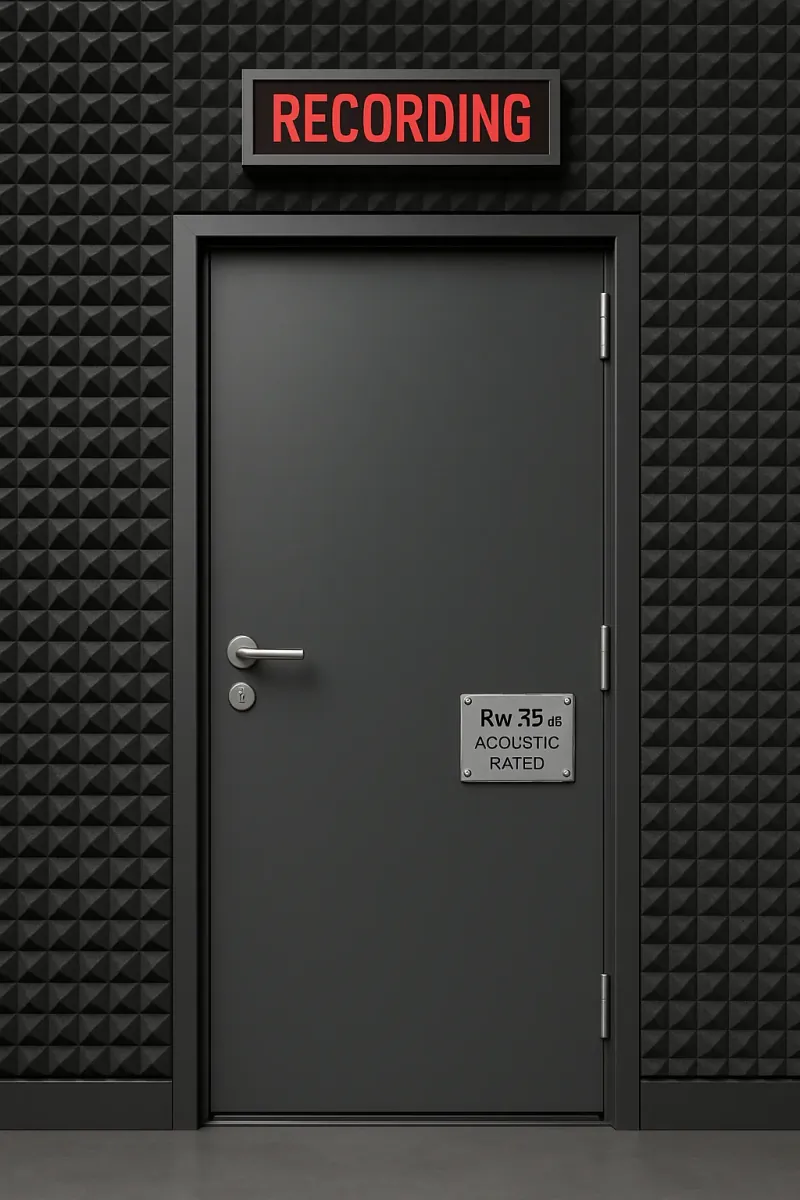 acoustic rated steel doors - professional steel doors available in Portsmouth from UK manufacturers