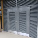 Steel Louvred Doors Blackpool